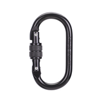 Mosquetons 25KN pour hamacs de yoga, camping, verrouillage robuste, léger, mosqueton d'escalade