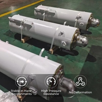 Vérin hydraulique télescopique multi-étages pour camion benne, vérin hydraulique à longue course pour véhicule à usage spécial