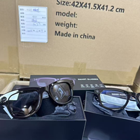 Lunettes Intelligentes IA L802 avec ChatGPT, Musique en Temps Réel et Appels Mains Libres, Verres Photochromiques, Protection UV et Lumière Bleue pour Hommes et Femmes