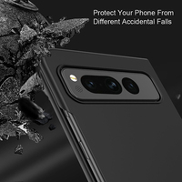Anti-choc et anti-chute Pc + Tpu matériau de qualité pour Google Pixel fold Case Candy colour coque de protection
