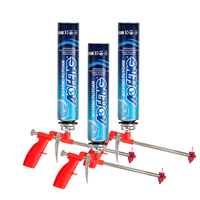 Échantillon Gratuit Usine Directe Mousse PU en Spray à Durcissement Rapide Adhésif Polyuréthane Résistant aux Intempéries pour Scellement des Espaces