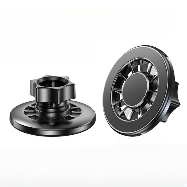 Ring N52 Strong Magnetic Holder Head, 17mm Universal Ball Head Car Bracket Accessory, 360° Rotatable Phone Magnetic Mount