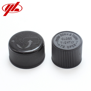 Màu Sắc Tùy Chỉnh 24 28 <span class=keywords><strong>PP</strong></span> CRC Childproof Vít Đầu Chai Con Kháng <span class=keywords><strong>Cap</strong></span> Đen Xanh Đỏ Vàng Trắng Xanh - Product Image 4