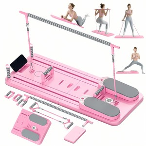 Nuevo Modelo de Tabla de Pilates Reformer para Entrenar Abdomen, Cintura y Piernas, Duradera, Portátil, Fácil de Guardar, Equipo Multifuncional para Fitness en Casa - Product Image 1