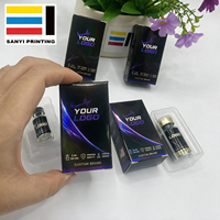 Scatole Personalizzate Ecologiche Olografiche con Glitter e Goffratura Iridiscente per Confezioni di Fiale in Vetro da 3ml/10ml