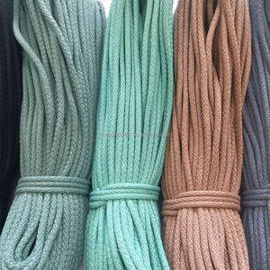 Fil de Coton Tressé de 6 mm pour Couture de Sacs et Paniers, Corde pour Crochet et Panier - Product Image 1