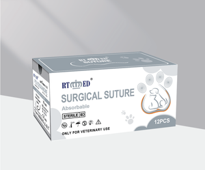 ราคาขายส่งไหมเย็บแผลแบบดูดซึมได้ / โพลีกลาคทีน พีจีแอลเอ 910 ไหมเย็บแผลผ่าตัด ไหมเย็บแผลผ่าตัดจากกรดโพลีไกลโคลิก - Product Image 4