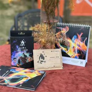 ชุดเปลวไฟวิเศษ 25 กรัม ไฟสีรุ้ง เปลี่ยนสีได้ สำหรับงานปาร์ตี้ งานแต่งงาน บ้าน แคมป์ปิ้ง บาร์บีคิว ตกแต่ง ชามา คัลเลอร์ดรา - Product Image 2