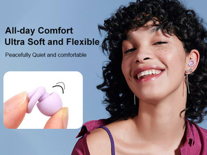 Custom Logo 5 Size Quiet Sleeping Earplugs Noise Reduction Soundproof Memory Foam Filter Silicone Ear <b>Plugs</b> for Sleep - Product Image 5