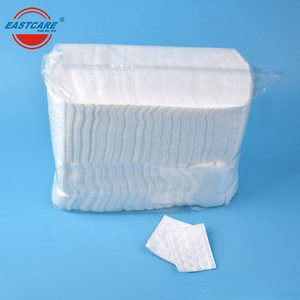 Tamponi in <span class=keywords><strong>Cotone</strong></span> 100% Spunlace a 3 Strati, Quadrati 5cmx6cm, 80 Pezzi, per Uso Medico/Cura Personale e Cosmetico - Product Image 5
