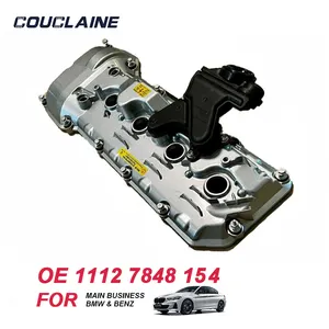 COUCLAINE 알루미늄 엔진 밸브 커버 (BMWS E90 E92 E93 S65 M3 용 가스켓 11127848154 포함)