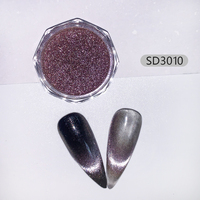 Vente chaude Laser Cat Eye Magnétique Miroir Poudre Holographique Chrome Caméléon Cosmétique Pigment pour Nail Art