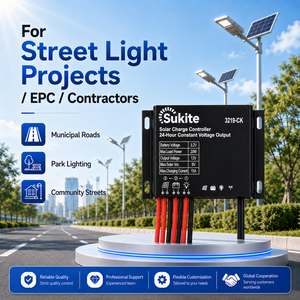 Controlador <span class=keywords><strong>de</strong></span> Carga <span class=keywords><strong>Solar</strong></span> Sukite Stable Boost 3219-CK 3.2V 20W 15A para Alumbrado Público con Energía <span class=keywords><strong>Solar</strong></span> - Product Image 1