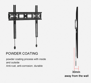 Bán Buôn <span class=keywords><strong>32</strong></span>-55 Inch Phẳng Cố Định Tv Wall Bracket Núi Đối Với Trang Chủ - Product Image 5