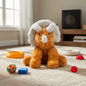 Peluche de Dinosaurio de 25 cm, Animal de Peluche Suave para Mascotas - Product Image 3