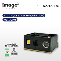 Module de scanner de codes-barres Image M3S03, lecteur de codes 1D/2D, capteur CMOS, 100 lectures/secondes, décode les codes QR, interfaces USB UART, fonctionne dans l'obscurité
