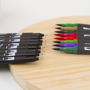 Pennarelli Acquerellabili a Doppia Punta, Pennelli Morbidi per Disegno, Penne Colorate Lavabili per Bambini, Set da 168 Pezzi - Product Image 3