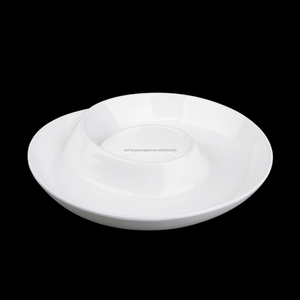 <strong>Creative</strong> Ceramic Restaurant Dinnerware-Patterned Plant Design <strong>Serving</strong> Trays for Sushi Salad Seafood Sauce Bowl Side <strong>Plate</strong> - Product Image 2