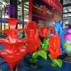 Lampes LED décoratives en forme de fleur, étanches IP65, à lueur vibrante, pour aménagement paysager extérieur de jardins et de parcs - Product Image 5