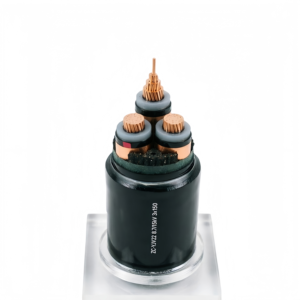 สายเคเบิลแรงดันปานกลาง 8.7/<span class=keywords><strong>15kV</strong></span> ZC-YJV22 3x150mm2 ทองแดง XLPE หุ้มเกราะเหล็ก สำหรับสายไฟฟ้าส่งในสถานีไฟฟ้าอุตสาหกรรม - Product Image 1