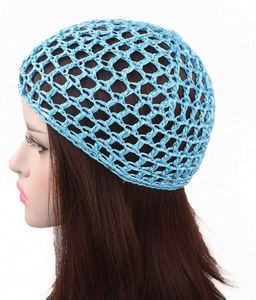 Gorros de malla unisex para el cabello, tipo snood, con correa, gorro de ganchillo, gorros para pelucas, lisos, para quimioterapia, turbantes para dormir, para uso doméstico, regalo promocional - Product Image 2