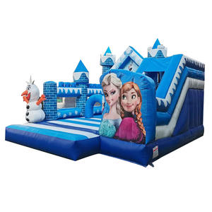 <span class=keywords><strong>Castillo</strong></span> Inflable con Tobogán y Obstáculos, Diseño de Princesa, <span class=keywords><strong>para</strong></span> <span class=keywords><strong>Niñas</strong></span> - Product Image 4