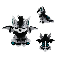 Fabricant de peluches Football Anime Mascotte Animal en peluche Broderie Faites votre propre animal en peluche personnalisé