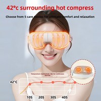 Masseur oculaire 2026 au meilleur prix avec chaleur, compression d'air, massage vibrant, musique Bluetooth, soulage la fatigue oculaire, excellents cadeaux