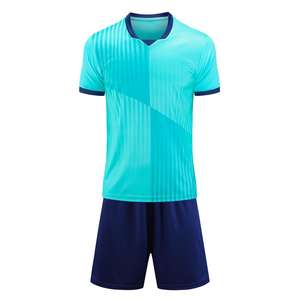 Fabrik Fußball Uniform Großhandel Fußball Trikot Fußball Uniform Benutzer definierte T-Shirt Günstige Fußball Trikot Set Mann Trikot Fußball - Product Image 5