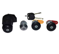 Nouvelle condition pour le jeu de cylindres de serrure de porte de voiture Ford avec clé comprend 3N21F22050BB 66383992554-3 7177664516 pièces