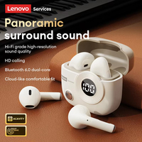 Écouteurs sans fil originaux Lenovo LE233 Tws, étanches, BT6.0, sport, mini basses, stéréo Hifi, fabricant chinois