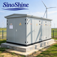 Type d'huile transformateur de puissance 315kVA 10kV triphasé transformateurs d'équipement électrique pour le réseau de Distrib