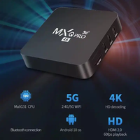 Promo MXQ Pro 5G Android TV Box dengan 4K 1/2/4GB RAM 8/16/32/128GB ROM Prosesor Quad Core WiFi Sistem Operasi Android 13