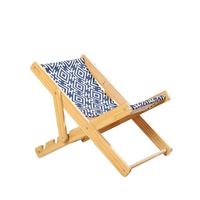 Verstellbare Sisal-Katzenkratzliege im Canvas-Strandstuhl-Design zum Krallenwetzen, Indoor-Katzenbett