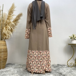 1765# Caftan Turkish UAE <b>Kaftan</b> Kimono Bangladesh Robe Musulmane Islamic Clothing Abaya Dubai Muslim Dress - Product Image 3