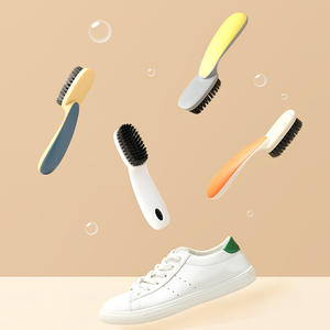 Small Handheld Silicone Shoe <b>Washing</b> <b>Brush</b> Convenient Laundry Gadget for Home Use for Cleaning Shoes Clothing House Surfaces - Product Image 2