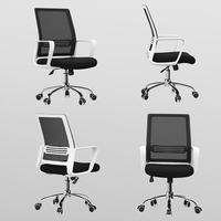 Foshan Chine pas cher maille haut dos personnel maille chaise de bureau ergonomique chaise en maille de bureau