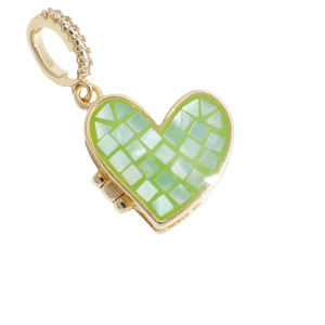 Heart Cross Pendant Necklace Findings 18k Gold Plated Copper DIY Jewelry Making Components For Necklace Accessories - Product Image 5