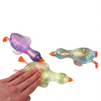 Nouvelle balle anti-stress en forme de canard en maltose sur le thème de l'aurore, super douce en TPE TPR, jouet à presser portable, marque YLX, pour enfants et adultes, créatif