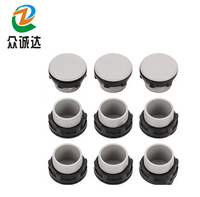 Bouchons filetés en plastique moulés par injection sur mesure Zhongchengda - Bouchons aveugles filetés OEM/ODM disponibles, diverses tailles de filetage et couleurs