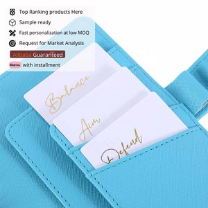 Yihe Best Seller Cartes d'affirmation déjouées/imprimées Ensemble de 53 cadeaux de vie/travail/vacances scolaires Matériel de couverture en cuir - Product Image 1