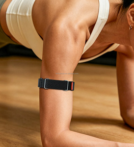 สายรัดแขนระบายอากาศได้ ใช้ได้กับ Google Fitbit Air สายรัดแขนปรับได้ สายรัดแขนท่อนบนทำจากไนลอนทอเนื้อนุ่มสำหรับผู้หญิงและผู้ชาย - Product Image 6