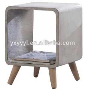 <span class=keywords><strong>Tavolino</strong></span> da Caffè Moderno Design Nordico di Alta Qualità Fatto a Mano per Soggiorno <span class=keywords><strong>con</strong></span> Gambe <span class=keywords><strong>in</strong></span> Quercia e Lato <span class=keywords><strong>in</strong></span> Argilla Fibrosa - Product Image 3