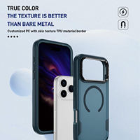Funda Magnética Anti-Golpes JUNBO Defender para iPhone 18 17 16 15 Pro Max, Funda Protectora Completa a Prueba de Golpes