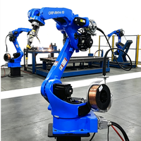 Bras robotisé de soudage automatique industriel à 6 axes, robot de soudage à l'arc pour le soudage de pièces métalliques, prix