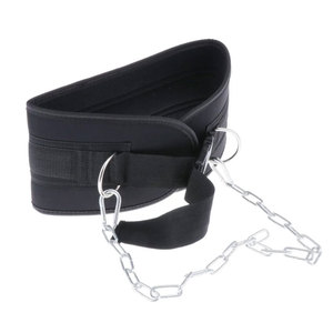 High Training Fitness Unisex Nylon Dipping <b>Belt</b> for Weightlifting Custom Logo Hot Sales Made in Pakistan - Product Image 2