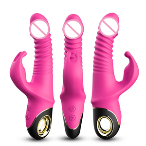 Vibratore di coniglio da donna per adulti giocattoli sessuali per donne clitoride G-Spot stimolatore strumento di masturbazione - Product Image 1
