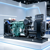 Groupe électrogène diesel commercial 100KW 125KVA, groupe électrogène de secours d'urgence 480V 220V 60Hz pour hôpitaux en Équateur