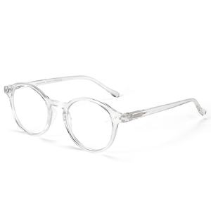 Rétro Rond <span class=keywords><strong>Rayon</strong></span> Anti D'ordinateur Bloquant La Lumière Bleue Lunettes de Lecture avec lumière bleue lentille - Product Image 4