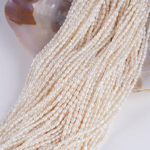 Perlas de Agua Dulce con Forma de Botón Pequeñas al por Mayor del Fabricante, 2.5-3mm, Cuentas Semiterminadas para DIY, para Collar y Pulsera - Product Image 3